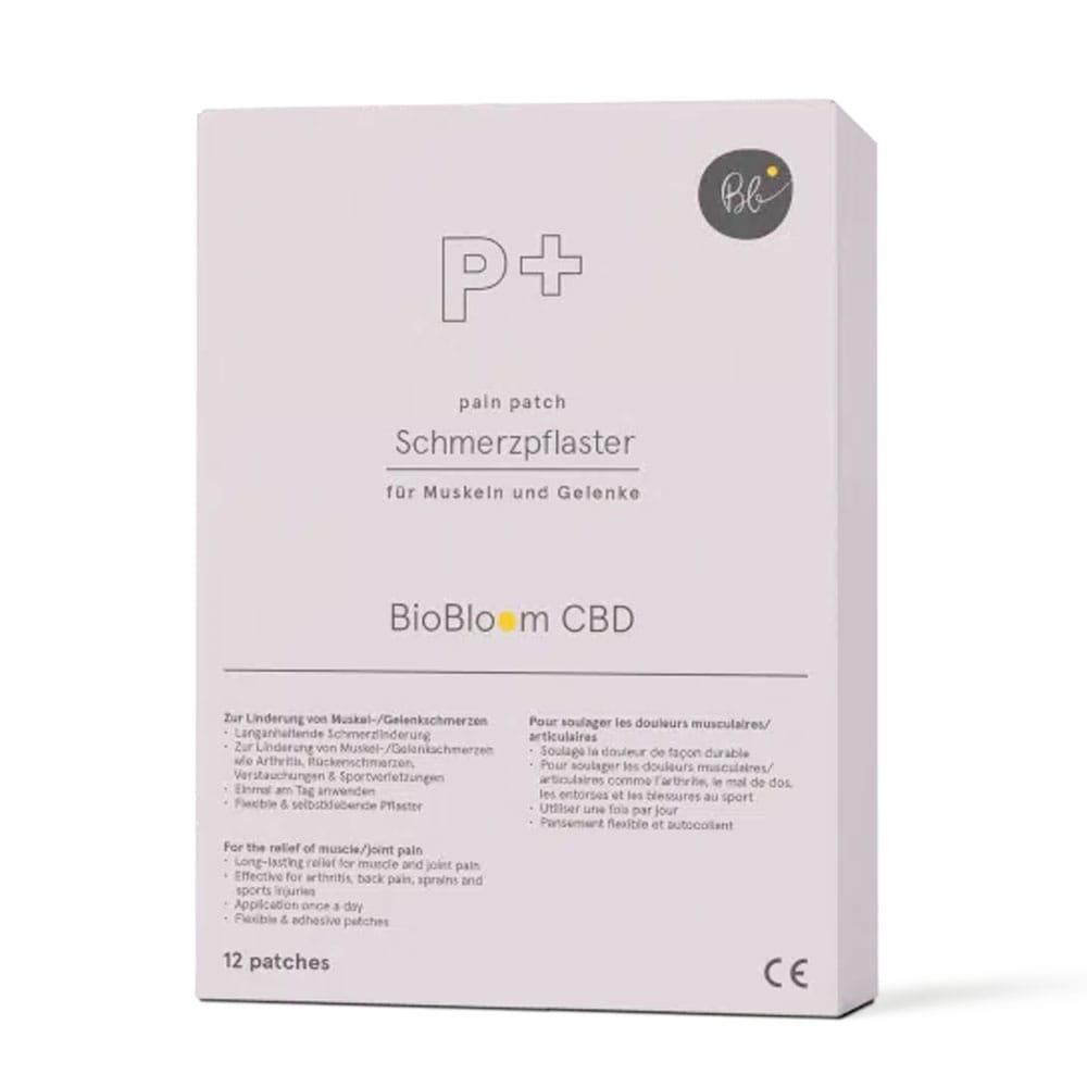 BioBloom CBD Pain Patches 20mg CBD/Pflaster