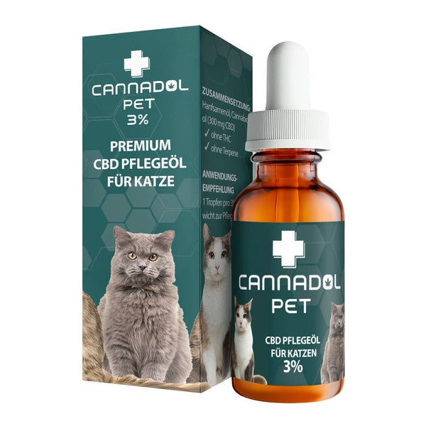 Cannadol CBD Öl Pet Katze 3%