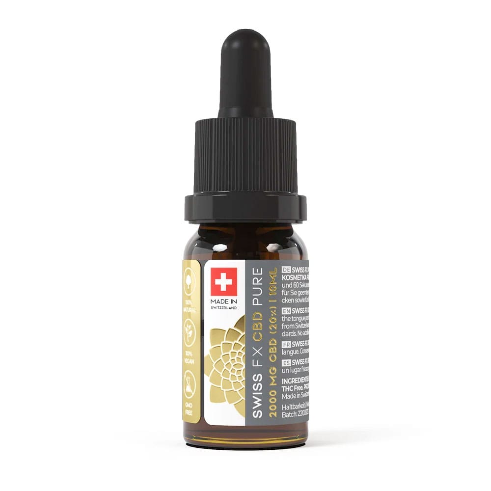 Swiss FX CBD Öl THC Frei PURE 20%