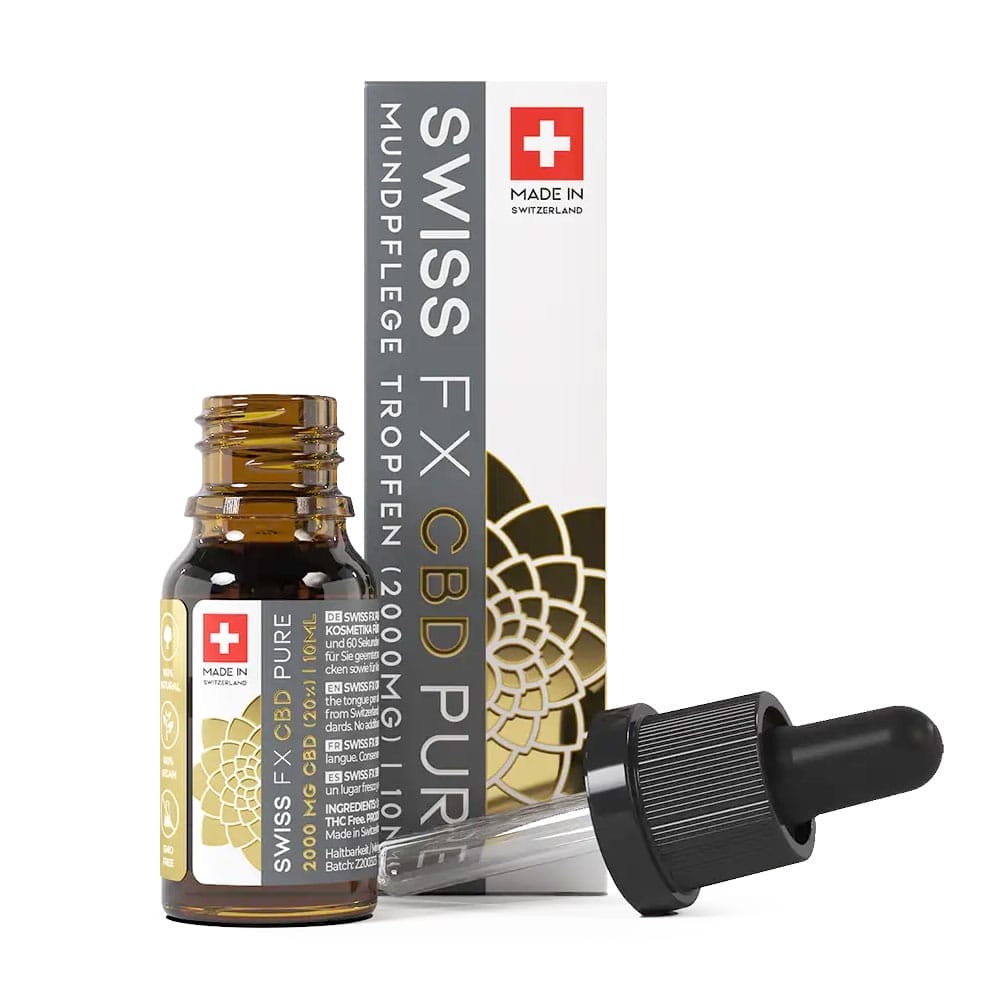 Swiss FX CBD Öl THC Frei PURE 20%