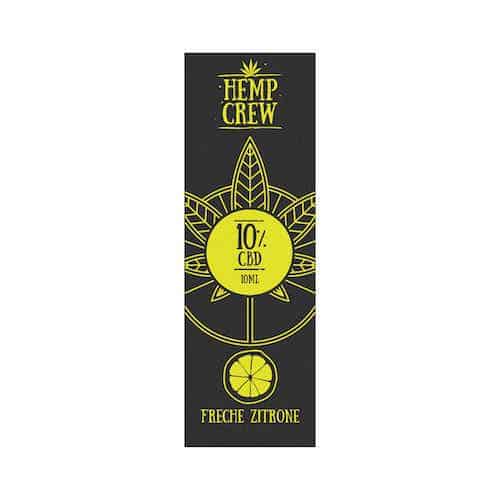 Hemp Crew Freche Zitrone 10 % CBD Öl