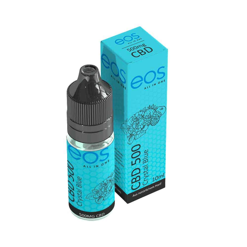 eos Crystal Blue 500mg CBD Liquid